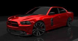 Dodge Charger Concept Red Line 2011 года